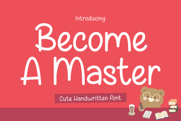 Become a Master: A Handwritten Font That Elevates Real Small Business Branding