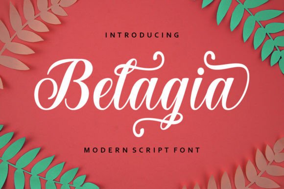 Belagia Script: A Natural, Elegant Font for Real Branding Work