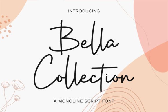 Bella Collection Script Font for Small Business Branding