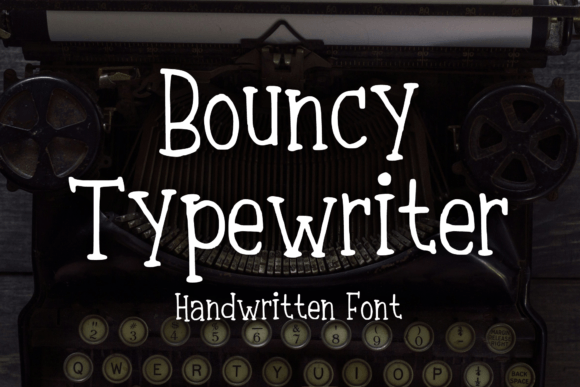 Bouncy Typewriter: A Serif Font for Dynamic Web Design