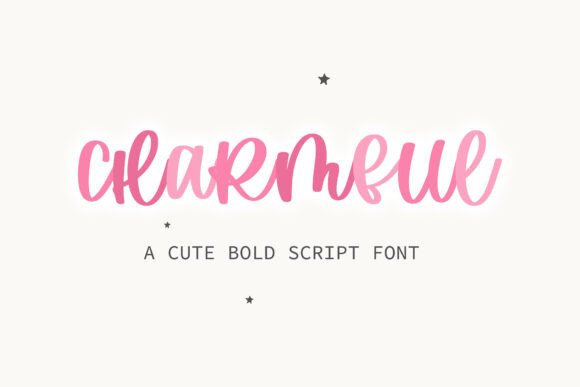 Charmful: A Handwritten Font That Feels Like Home