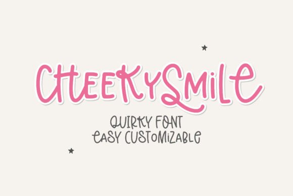 Cheeky Smile: A Friendly Handwritten Font for Editorial Charm