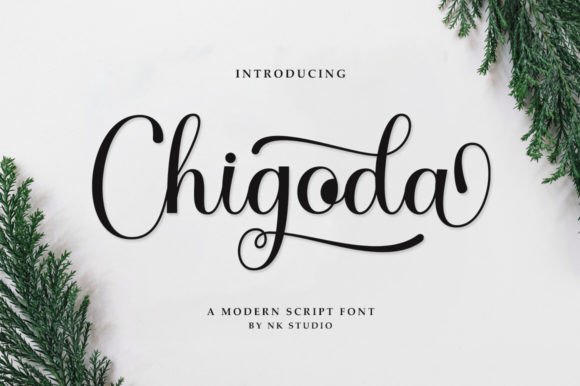 Chigoda: A Thoughtful Script Font for Editorial Warmth