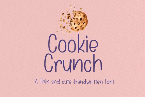 Cookie Crunch Font: A Handcrafted Touch for Small Business Branding