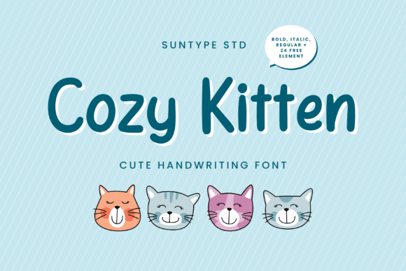 Cozy Kitten: The Font That Brings Warmth to Your Brand
