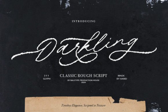 Darkling: A Script Font That Breathes Life Into Branding