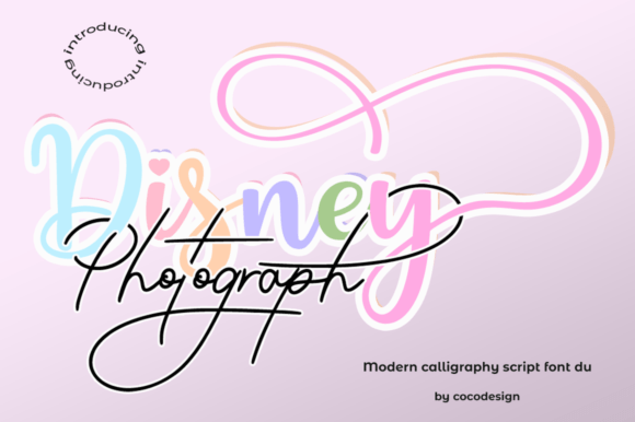 Disney Photograph: A Handwritten Font That Makes Campaigns Feel Human