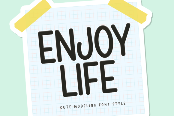 Enjoy Life: A Handwritten Font That Brings Warmth to Branding