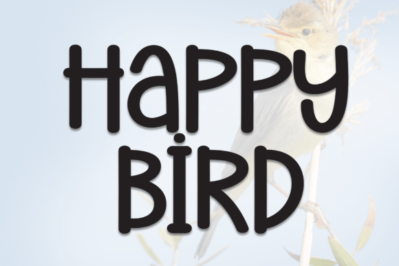 Happy Bird Handwritten Font for Warm, Memorable Branding