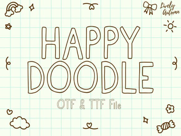 Happy Doodle: A Handwritten Font That Makes Your Campaigns Feel Human