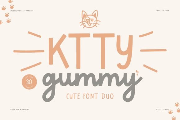 Ktty Gummy: A Friendly Handwritten Font for Scroll-Stopping Marketing