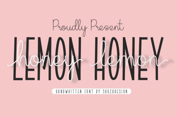 Lemon Honey: A Handwritten Font That Feels Like Sunlight on Paper