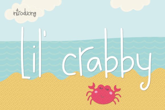 Lil Crabby: A Playful Handwritten Font That Makes Campaigns Instantly Recognizable