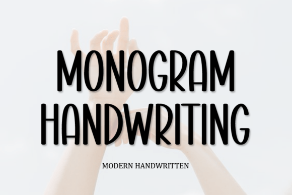 Monogram Handwriting: A Quirky Script Font That Makes Your Brand Feel Human