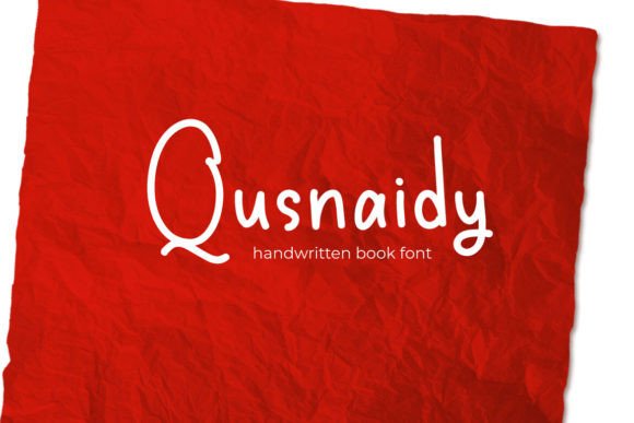 Qusnaidy: The Handwritten Font That Elevates Your Digital Brand