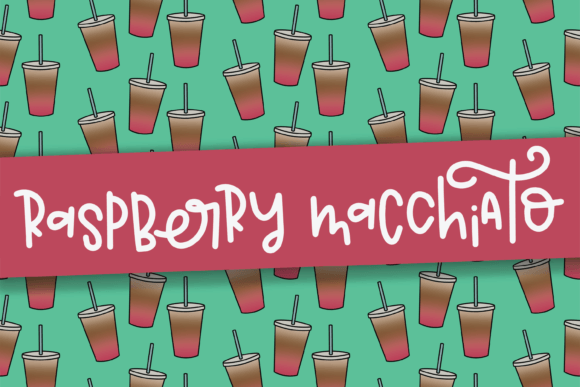 Raspberry Macchiato: A Refreshing Script Typeface for Digital Branding