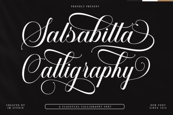 Salsabilla Calligraphy: A Modern Script Font for Editorial Design